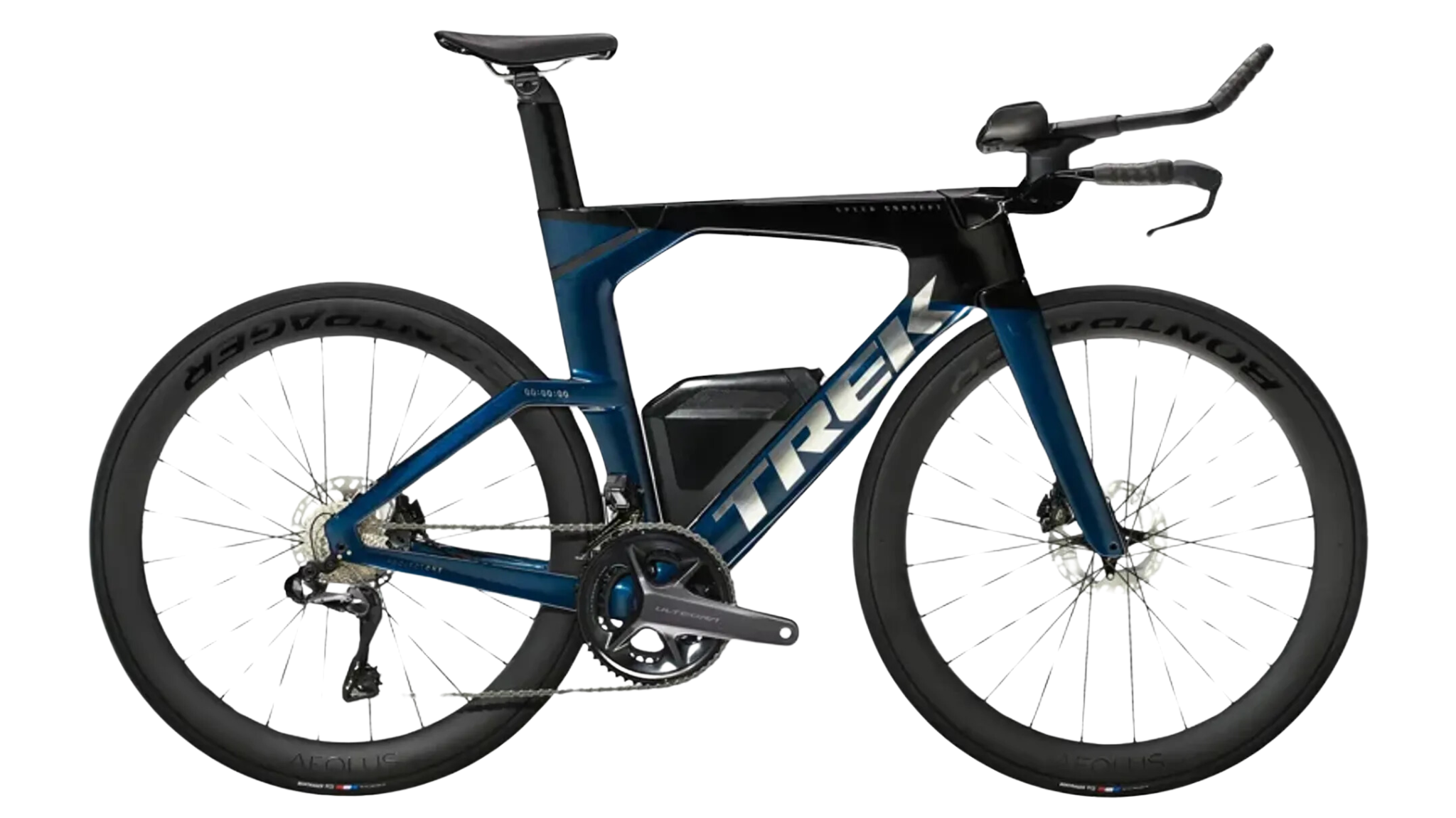 Trek Speed Concept SLR 7 Time Trial:Triathlon Road Bike 2025 in Hex Blue:Trek Black £8225