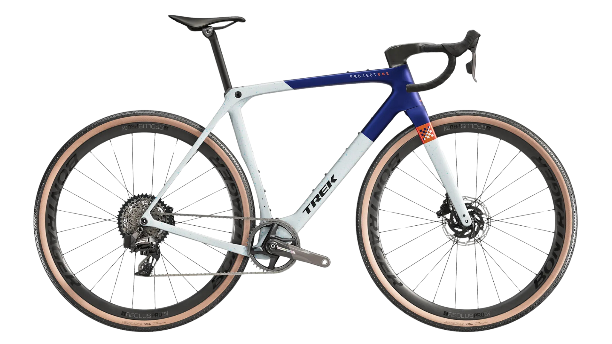 Trek Checkmate SLR 7 AXS Gravel Bike 2025 in Matte Hex Blue:Plasma Grey £8,500